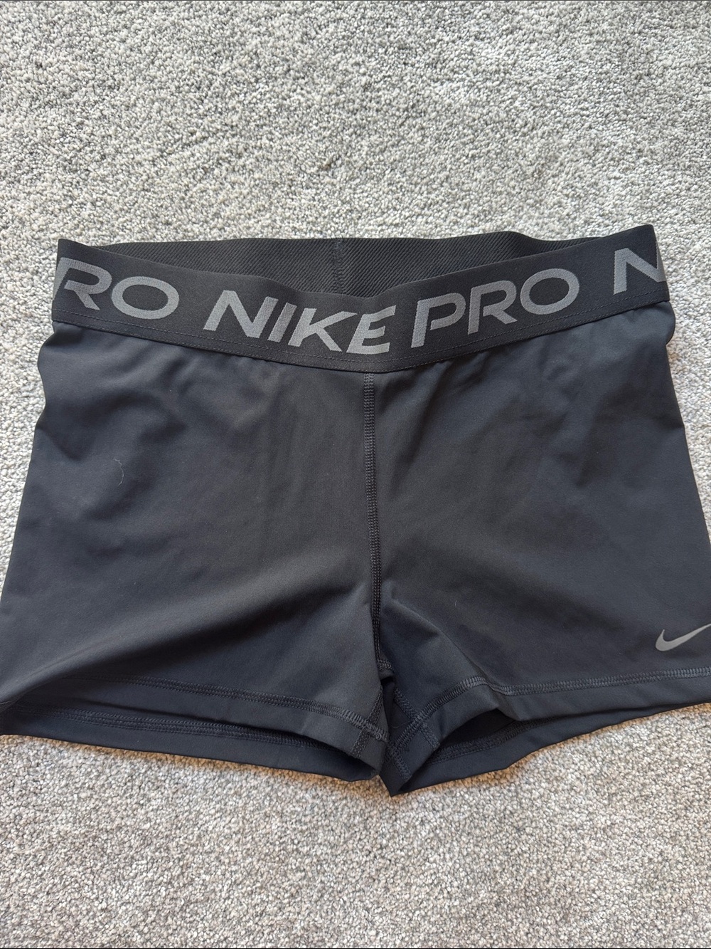 Nike Pro Women's Black Athletic Bike Shorts